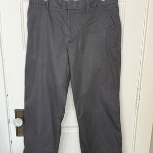 Men's Gap Charcoal Khakis Relaxed Fit.  Size 36x32
